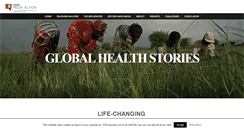 Desktop Screenshot of globalhealthstories.com